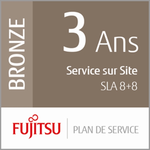 Fujitsu Scanner Service Program 3 Year Bronze Service Plan for Fujitsu Departmental Scanners