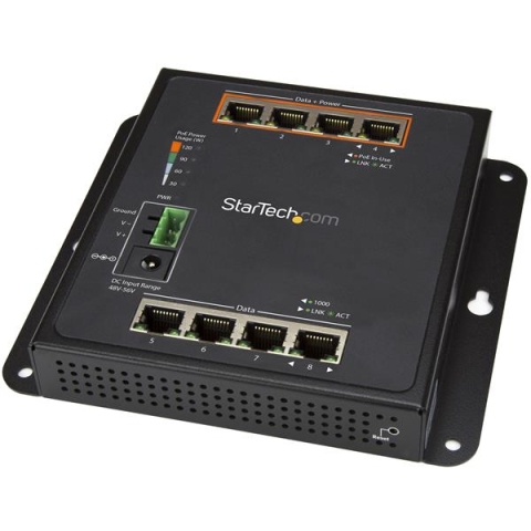 GbE Switch - 8-Port (4 PoE+) - Managed