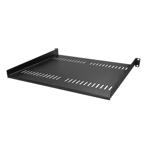 Vented 1U Rack Shelf - 16in Deep