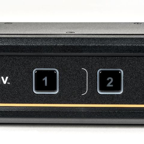 2-Port DVI-I DP DH Secure KVM