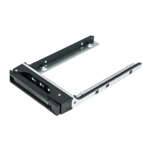Obturateur de baie de lecteur 6,35 cm (2.5") Noir, Métallique