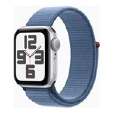 Apple Watch SE OLED 40 mm Numérique 324 x 394 pixels Écran tactile Argent Wifi GPS (satellite)