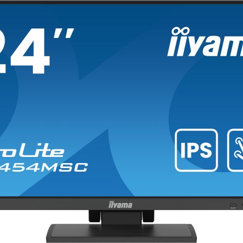 iiyama ProLite T2454MSC-B2AG écran plat de PC 60,5 cm (23.8") 1920 x 1080 pixels Full HD LED Écran tactile Multi-utilisateur Noir