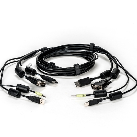 CABLE 1 DVI-D/1 DIST/1 USB/1 AUDIO 6FT