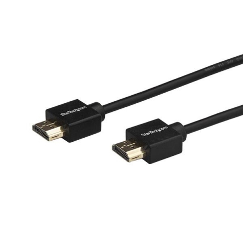 StarTech.com HDMM2MLP câble HDMI 2 m HDMI Type A (Standard) Noir