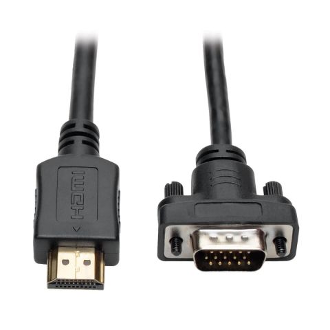 Tripp Lite P566-010-VGA câble vidéo et adaptateur 3 m HDMI HD15, MICRO-USB B Noir
