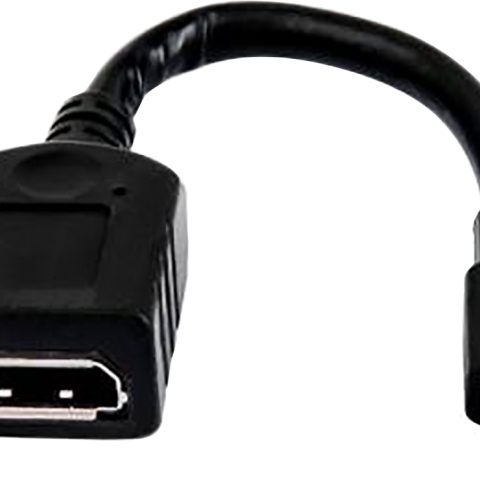 HP 2MY05AA câble DisplayPort Mini DisplayPort Noir