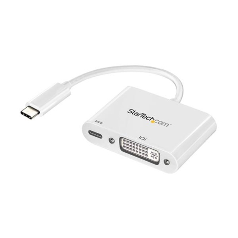 StarTech.com Adaptateur USB-C vers DVI avec USB Power Delivery