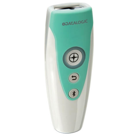 RIDA DBT6400 Lecteur de code barre portable 1D/2D Vert, Blanc