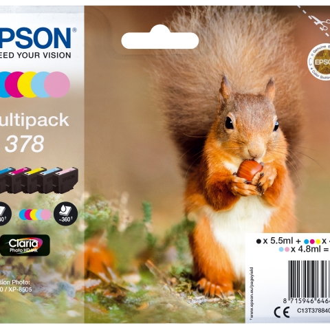 Multipack 6-colours 378