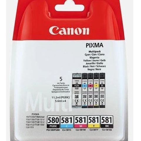 Canon PGI-580 PGBK/CLI-581 CMYBK Multipack