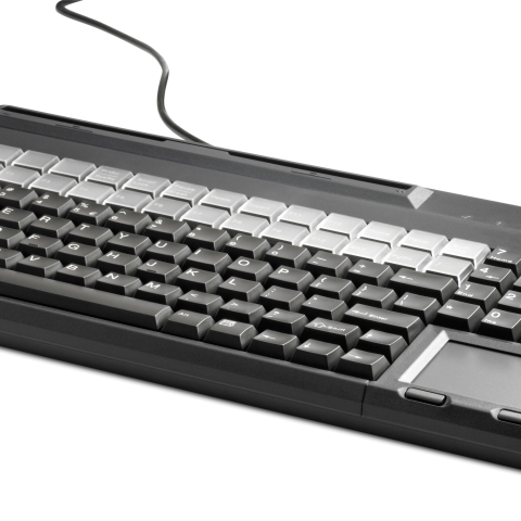 HP POS Keyboard with Magnetic Stripe Reader