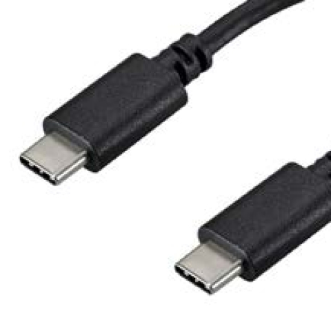 Fujitsu S26391-F6058-L101 câble USB 1 m 3.2 Gen 2 (3.1 Gen 2) USB C Noir