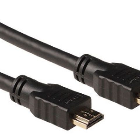 ACT AK3900 câble HDMI 0,5 m HDMI Type A (Standard) Noir