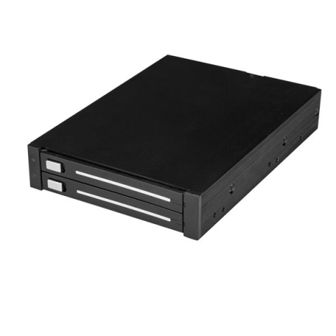 StarTech.com Rack amovible sans tiroir pour deux HDD / SSD SATA 2,5" dans baie de 3,5"