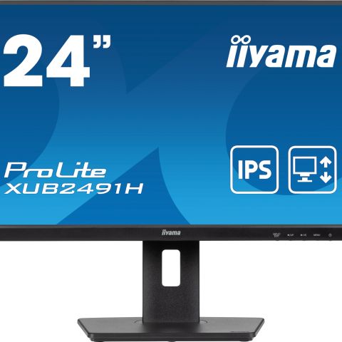 iiyama ProLite XUB2491H-B1 écran plat de PC 60,5 cm (23.8") 1920 x 1080 pixels Full HD LED Noir