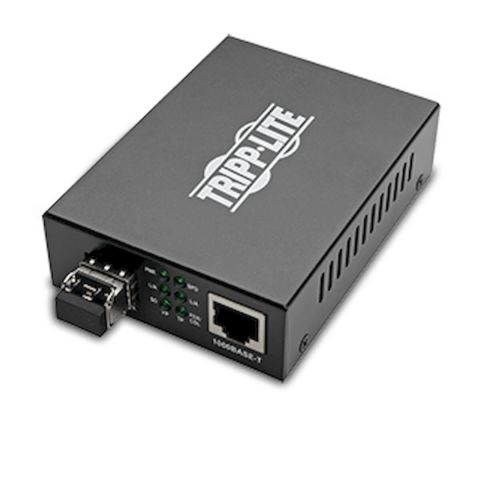 Tripp Lite N785-INT-LC-MM convertisseur de support réseau 1000 Mbit/s 850 nm Noir