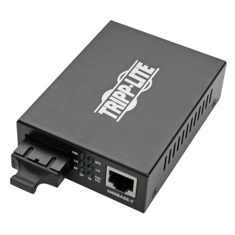 Tripp Lite N785-INT-SC-MM convertisseur de support réseau 1000 Mbit/s 850 nm Noir