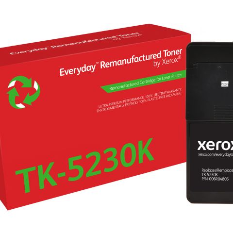 Remanufacturé Everyday Toner remanufacturé Noir Everyday™ de Xerox compatible avec Kyocera TK-5230K, Capacité standard