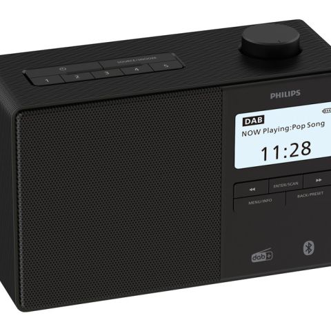 Philips TAR5600/00 Radio portable Horloge Numérique Noir
