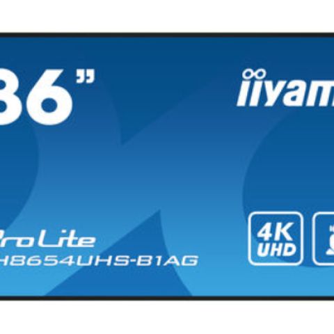 iiyama ProLite To Be Updated 2,17 m (85.6") 3840 x 2160 pixels 4K Ultra HD LED Noir