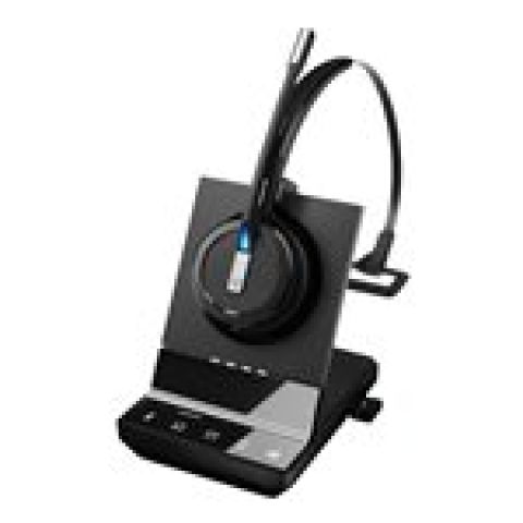 EPOS IMPACT SDW 5016T - EU/UK/AUS Casque Sans fil Arceau Bureau/Centre d'appels Noir