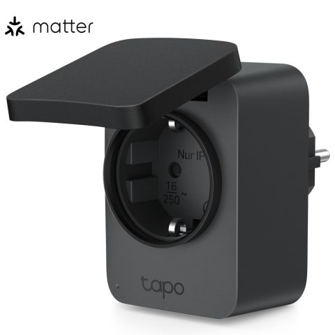 TP-Link Tapo P410M Prise intelligente 3680 W Maison Noir