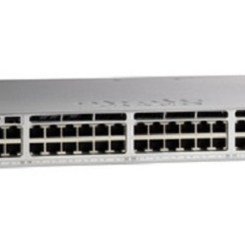 Cisco Catalyst C9300-48UXM-E commutateur réseau Géré L2/L3 10G Ethernet (100/1000/10000) Connexion Ethernet, supportant l'alimentation via ce port (PoE) 1U Gris