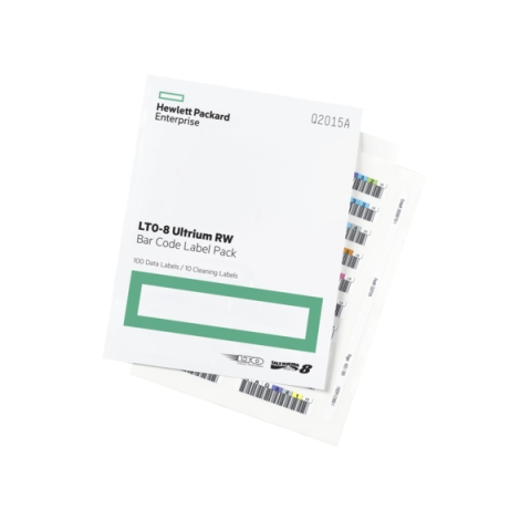 HPE LTO-8 Ultrium RW Bar Code Label Pack