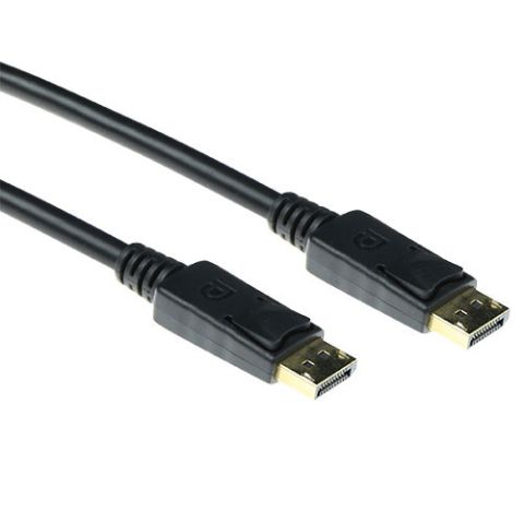 ACT AK3976 câble DisplayPort 1 m Noir