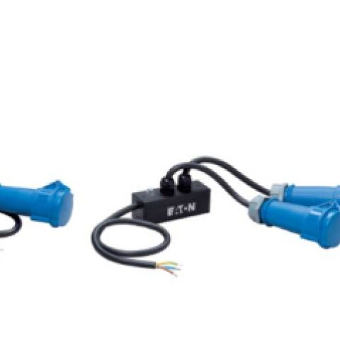 Eaton CBLOUT10X2 câble électrique Noir, Bleu IEC 309