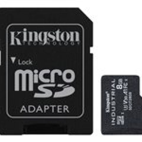 Kingston Technology Industrial 8 Go MicroSDHC UHS-I Classe 10