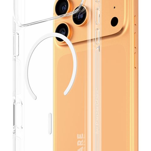 PanzerGlass CARE by ® Flagship Case Transparent Urban Explorer w. White MagSafe iPhone 17 Pro Max coque de protection pour téléphones portables Housse