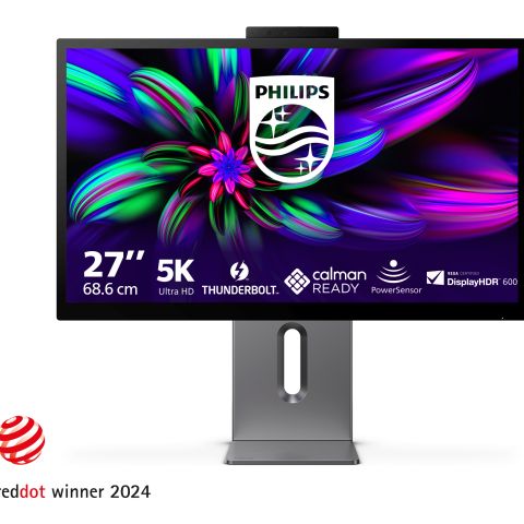 Philips Brilliance 27E3U7903/00 écran plat de PC 68,6 cm (27") 5120 x 2880 pixels 5K Ultra HD LCD Gris