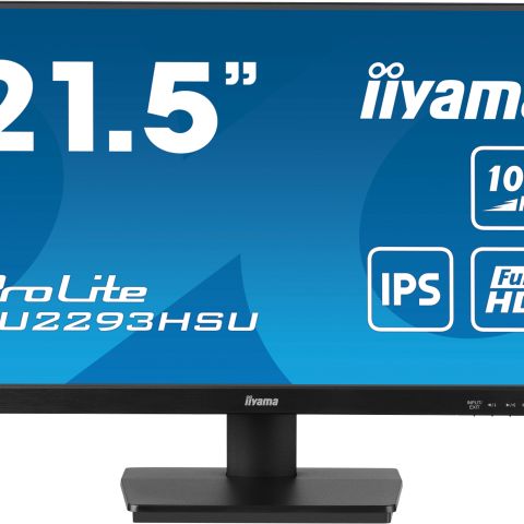 iiyama ProLite XU2293HSU-B6 écran plat de PC 54,6 cm (21.5") 1920 x 1080 pixels Full HD LED Noir