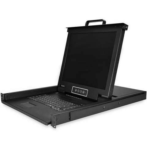 StarTech.com Console LCD de 17" à montage en rack 1U avec 8 ports et clavier américain