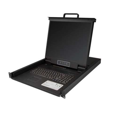 StarTech.com Console LCD de 19" à montage en rack 1U avec 8 ports et clavier américain