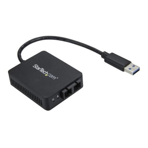 StarTech.com Adaptateur réseau USB 3.0 vers fibre optique SC Gigabit Ethernet jusqu'à 550 m