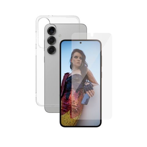 PanzerGlass CARE by ® Fashion 2-in-1 Bundle Samsung Galaxy S25+ Protection d'écran transparent 1 pièce(s)