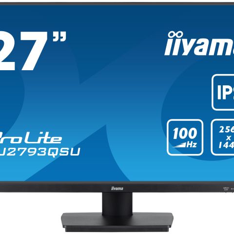 iiyama ProLite XU2793QSU-B7 LED display 68,6 cm (27") 2560 x 1440 pixels Wide Quad HD Noir