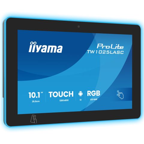 iiyama ProLite TW1025LASC-B3PNR écran plat de PC 25,6 cm (10.1") LED Écran tactile