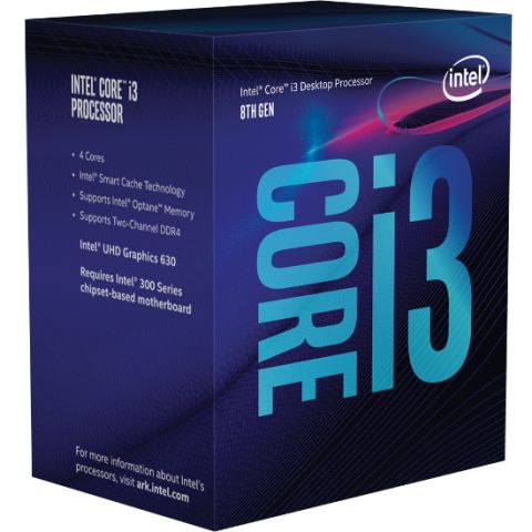 Intel Core i3-8100T processeur 3,1 GHz 6 Mo Smart Cache