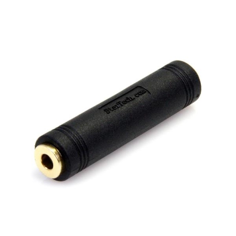 StarTech.com 3.5mm Adapter 3,5mm Noir