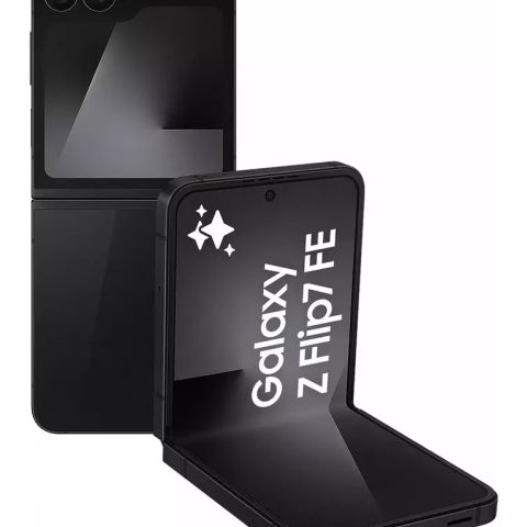 Samsung Galaxy Z Flip7 FE 17 cm (6.7") Double SIM Android 16.0 5G USB Type-C 8 Go 256 Go 4000 mAh Noir