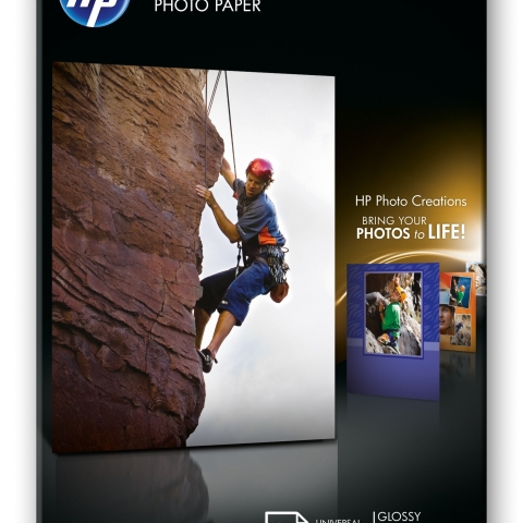 HP Q8691A papier photos Blanc Gloss