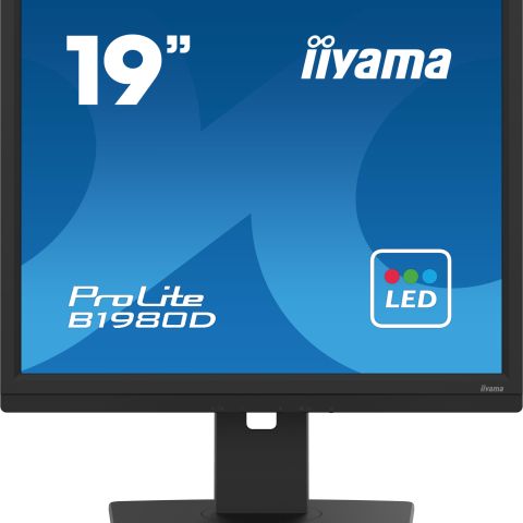 iiyama ProLite B1980D-B5 écran plat de PC 48,3 cm (19") 1280 x 1024 pixels SXGA LCD Noir
