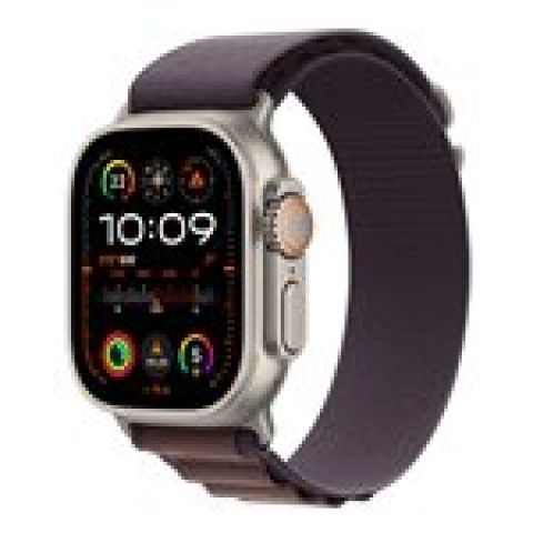 Apple WATCH 49 INDIGO ALP L Bande Polyester recyclé, Spandex, Titane