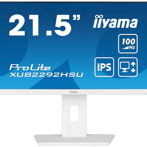 iiyama ProLite XUB2292HSU-W6 écran plat de PC 54,6 cm (21.5") 1920 x 1080 pixels Full HD LED Blanc