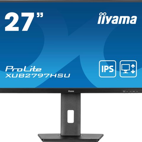 iiyama ProLite XUB2797HSU-B2 écran plat de PC 68,6 cm (27") 1920 x 1080 pixels Full HD LED Noir
