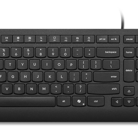 Lenovo 4Y41R64653 clavier maison/bureau USB Belge, Anglais Noir